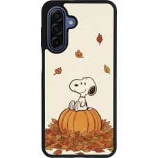 Samsung Galaxy A17 Case Hülle - Silikon schwarz Autumn 26 Snoopy autumn