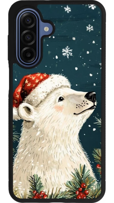 Coque Samsung Galaxy A17 - Silicone rigide noir Christmas 25 Bear