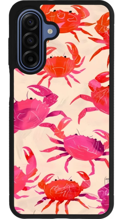 Coque Samsung Galaxy A17 - Silicone rigide noir Crabs Paint