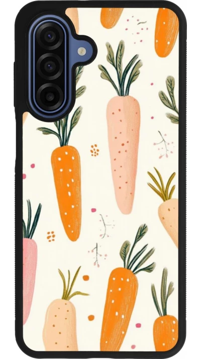 Coque Samsung Galaxy A17 - Silicone rigide noir Easter 2026 Illustration carrots