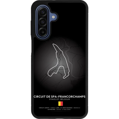 Coque Samsung Galaxy A17 - Silicone rigide noir F1 Track 2025 Belgium