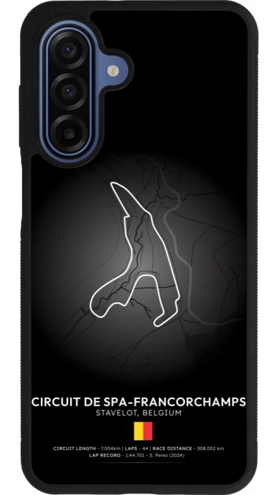 Coque Samsung Galaxy A17 - Silicone rigide noir F1 Track 2025 Belgium
