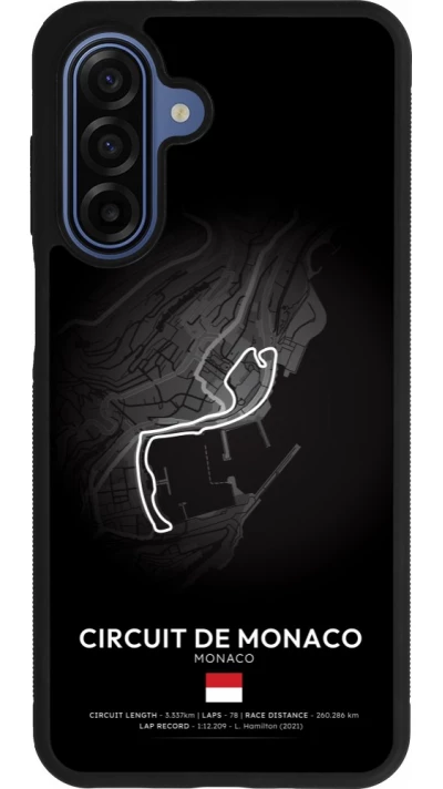 Coque Samsung Galaxy A17 - Silicone rigide noir F1 Track 2025 Monaco