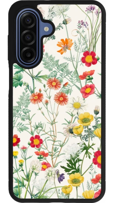 Coque Samsung Galaxy A17 - Silicone rigide noir Flora Botanical Wildlife