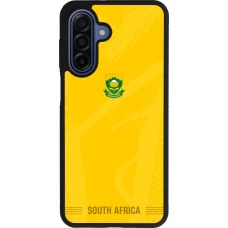 Coque Samsung Galaxy A17 - Silicone rigide noir Maillot de football Afrique du Sud 2026 personnalisable