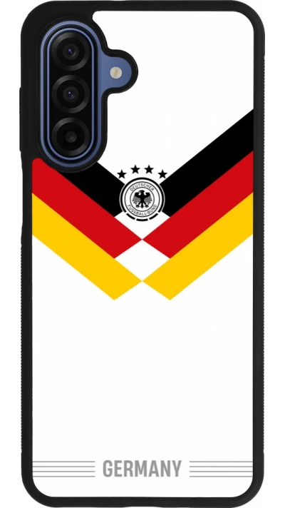 Coque Samsung Galaxy A17 - Silicone rigide noir Maillot de football Allemagne 2026 personnalisable