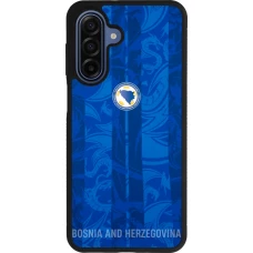 Coque Samsung Galaxy A17 - Silicone rigide noir Maillot de football Bosnie-Herzégovine 2026 personnalisable