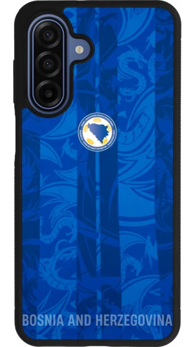 Coque Samsung Galaxy A17 - Silicone rigide noir Maillot de football Bosnie-Herzégovine 2026 personnalisable