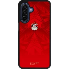 Coque Samsung Galaxy A17 - Silicone rigide noir Maillot de football Égypte 2026 personnalisable