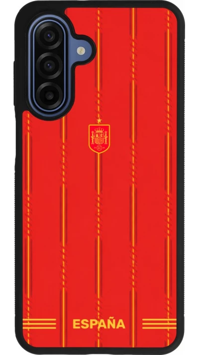 Samsung Galaxy A17 Case Hülle - Silikon schwarz Spanien 2026 personalisierbares Fussballtrikot