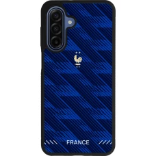 Coque Samsung Galaxy A17 - Silicone rigide noir Maillot de football France 2026 personnalisable
