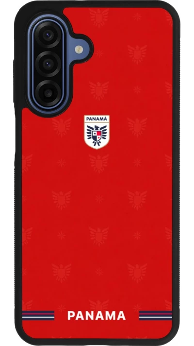 Samsung Galaxy A17 Case Hülle - Silikon schwarz Panama 2026 personalisierbares Fussballtrikot