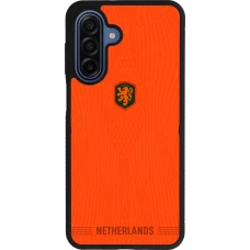 Samsung Galaxy A17 Case Hülle - Silikon schwarz Niederlande 2026 personalisierbares Fussballtrikot