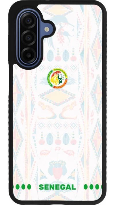 Samsung Galaxy A17 Case Hülle - Silikon schwarz Senegal 2026 personalisierbares Fussballtrikot