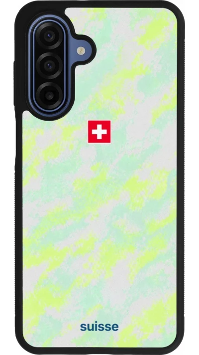Samsung Galaxy A17 Case Hülle - Silikon schwarz Schweiz Away 2026 personalisierbares Fussballtrikot