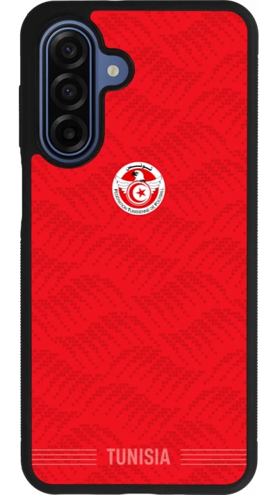 Samsung Galaxy A17 Case Hülle - Silikon schwarz Tunesien 2026 personalisierbares Fussballtrikot