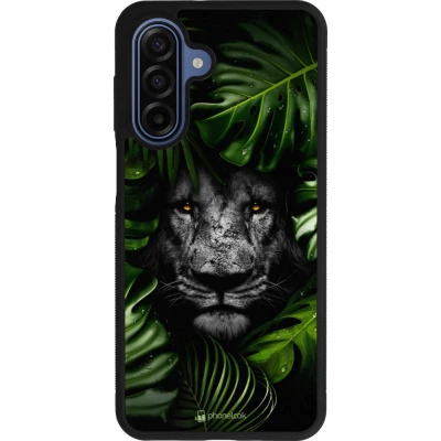 Samsung Galaxy A17 Case Hülle - Silikon schwarz Forest Lion