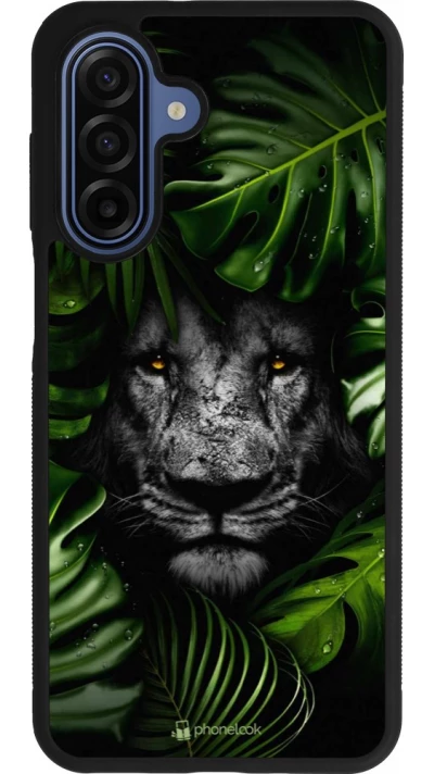 Coque Samsung Galaxy A17 - Silicone rigide noir Forest Lion