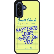Coque Samsung Galaxy A17 - Silicone rigide noir Guest check 2026