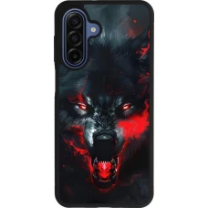 Samsung Galaxy A17 Case Hülle - Silikon schwarz Halloween 2024 mad werewolf