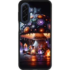Samsung Galaxy A17 Case Hülle - Silikon schwarz Halloween Zaubertrank Magie