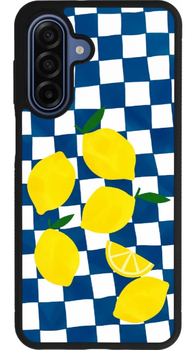 Coque Samsung Galaxy A17 - Silicone rigide noir Illustration lemons 2026