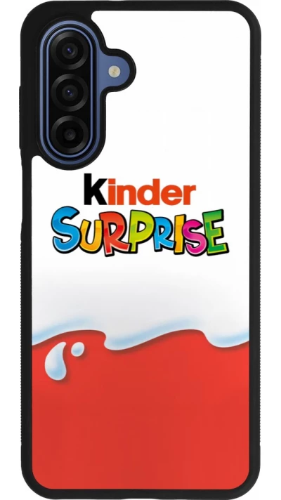 Coque Samsung Galaxy A17 - Silicone rigide noir Kinder Surprise