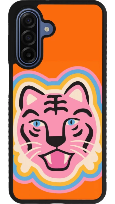Coque Samsung Galaxy A17 - Silicone rigide noir Lion colors 2026