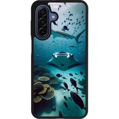 Samsung Galaxy A17 Case Hülle - Silikon schwarz Manta Lagune Reinigung