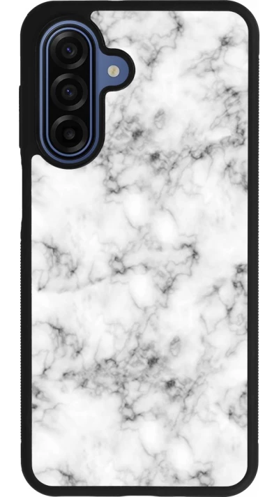 Coque Samsung Galaxy A17 - Silicone rigide noir Marble 01