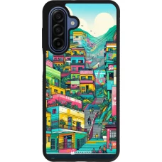 Coque Samsung Galaxy A17 - Silicone rigide noir Medellin Comuna 13 Art