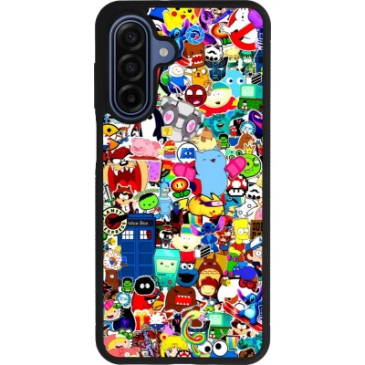 Samsung Galaxy A17 Case Hülle - Silikon schwarz Mixed cartoons
