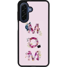 Samsung Galaxy A17 Case Hülle - Silikon schwarz Mom 2024 girly mom