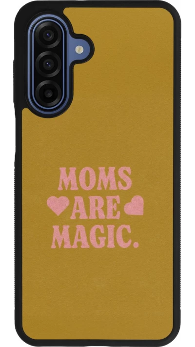Samsung Galaxy A17 Case Hülle - Silikon schwarz Mom 2026 Are Magic