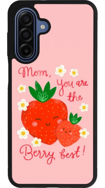 Samsung Galaxy A17 Case Hülle - Silikon schwarz Mom 2026 Berry best