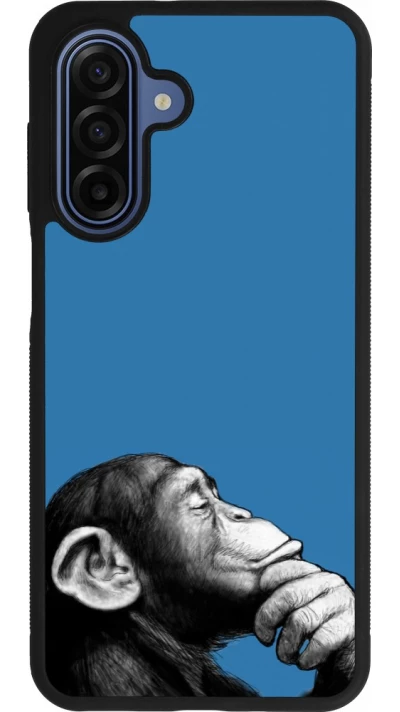 Samsung Galaxy A17 Case Hülle - Silikon schwarz Monkey Pop Art