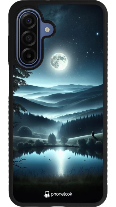 Coque Samsung Galaxy A17 - Silicone rigide noir Night Sky View