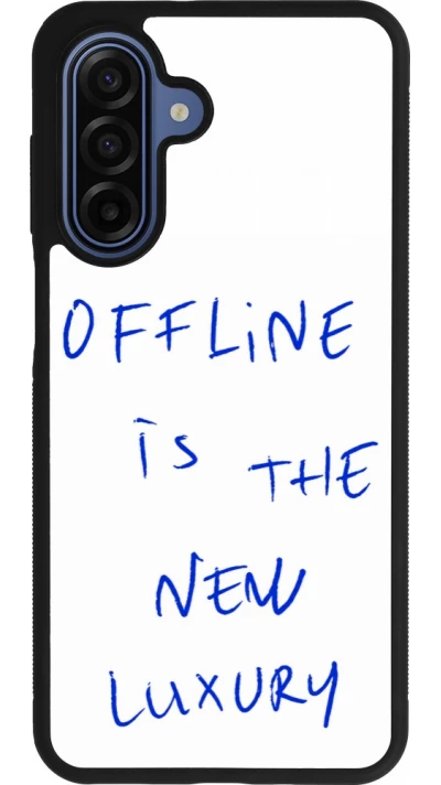 Samsung Galaxy A17 Case Hülle - Silikon schwarz Offline is the new luxury