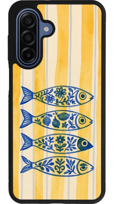 Samsung Galaxy A17 Case Hülle - Silikon schwarz Portuguese fish 2026