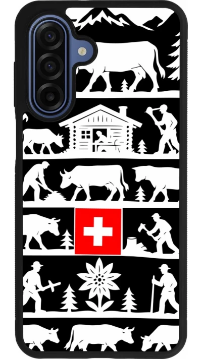 Samsung Galaxy A17 Case Hülle - Silikon schwarz Poya Schweiz 1 schwarz