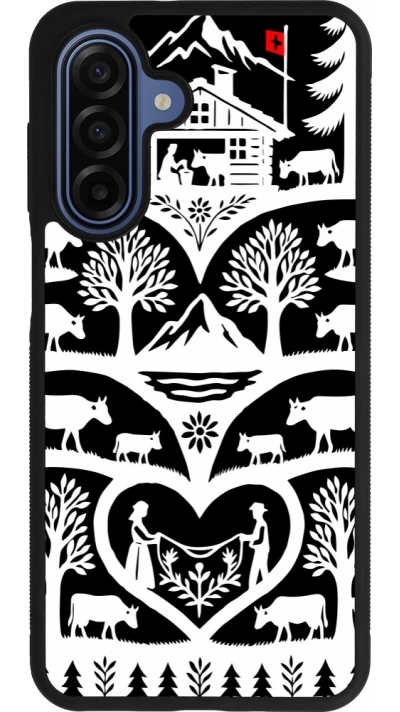 Samsung Galaxy A17 Case Hülle - Silikon schwarz Poya Schweiz 2 schwarz