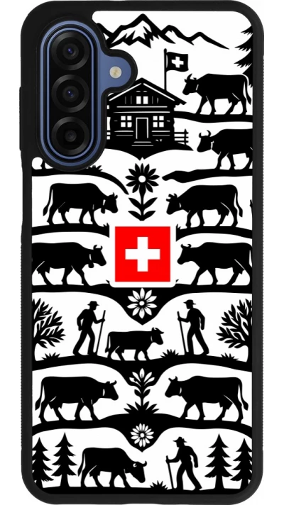 Samsung Galaxy A17 Case Hülle - Silikon schwarz Poya Schweiz 3