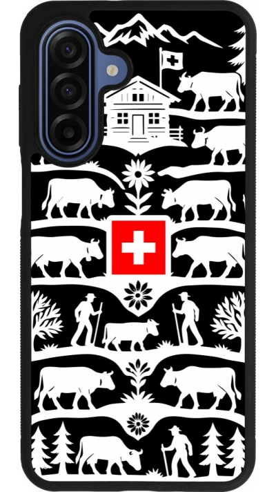 Samsung Galaxy A17 Case Hülle - Silikon schwarz Poya Schweiz 3 schwarz