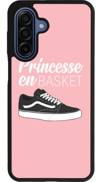 Samsung Galaxy A17 Case Hülle - Silikon schwarz princesse en basket