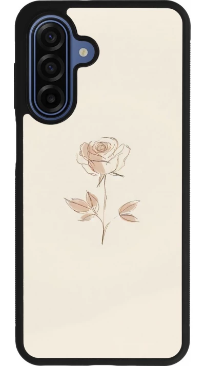 Samsung Galaxy A17 Case Hülle - Silikon schwarz Rosa Sand Minimalistisch