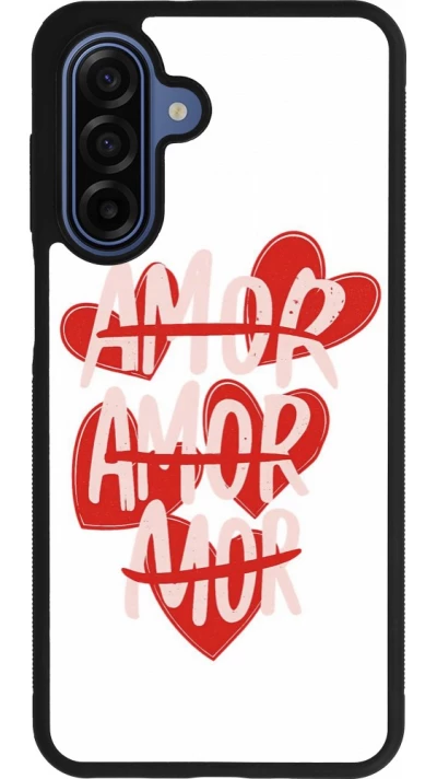 Samsung Galaxy A17 Case Hülle - Silikon schwarz Saint Valentines Day 26 Amor