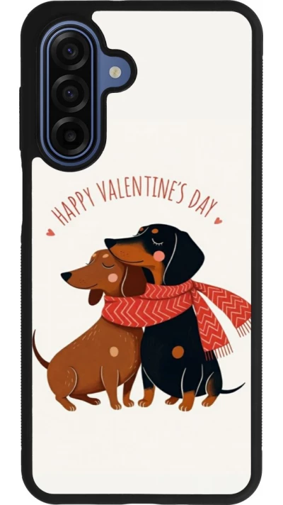 Samsung Galaxy A17 Case Hülle - Silikon schwarz Saint Valentines Day 26 Happy Valentine