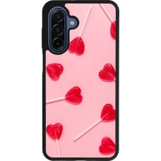 Coque Samsung Galaxy A17 - Silicone rigide noir Saint Valentines Day 26 Lollipop