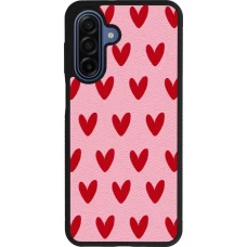 Coque Samsung Galaxy A17 - Silicone rigide noir Saint Valentines Day 26 Pattern heart