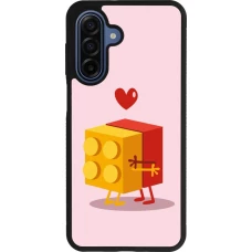 Coque Samsung Galaxy A17 - Silicone rigide noir Saint Valentines Day 26 Puzzle